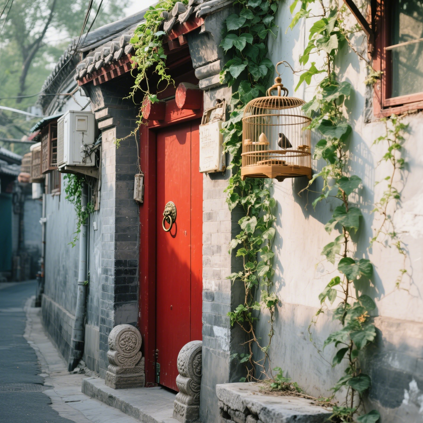 Traditional hutong alley in Beijing, a key stop in a 6-day Beijing itinerary